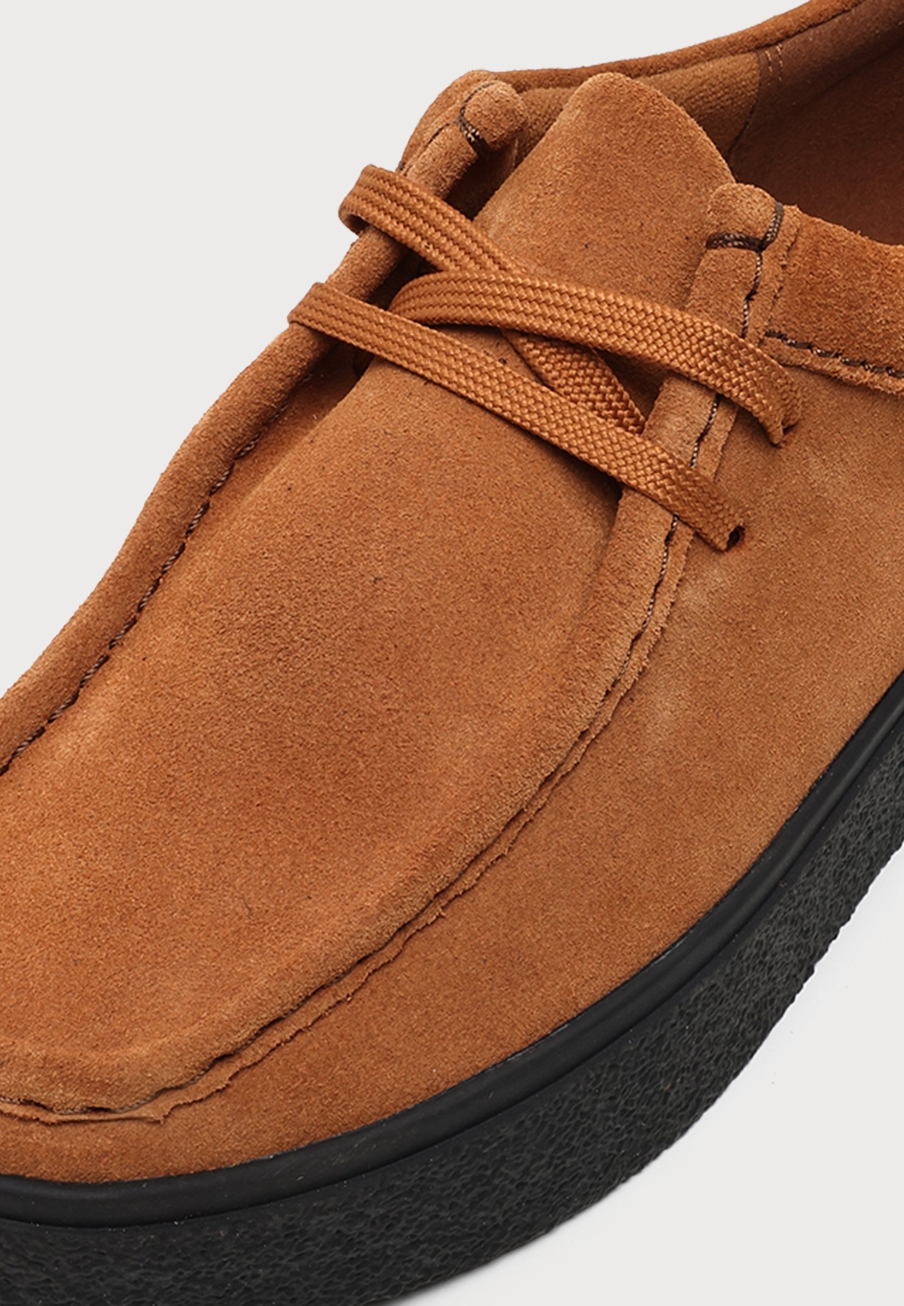 Clarks Originals BOXBEE WALLA - Chaussures à lacets - ginger suede