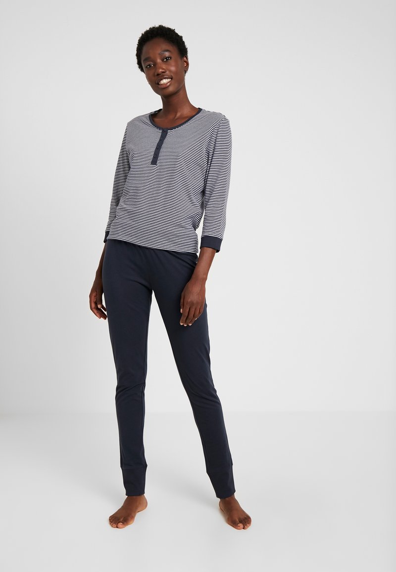 Damen Nachthemden | Esprit JORDYN SET Nachtwäsche Set navy/dunkelblau - UB64441 Damen Nachthemden | Esprit JORDYN SET Nachtwäsche Set navy/dunkelblau - UB64441
