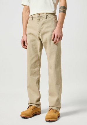 Jeans Straight Leg - sand