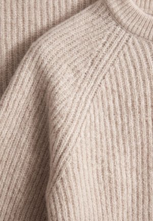 Object, OBJECT DAMES TRUIEN OBJAGATE O-NECK L/S KNIT PULLOVER NOOS. - Pullover - humus melange