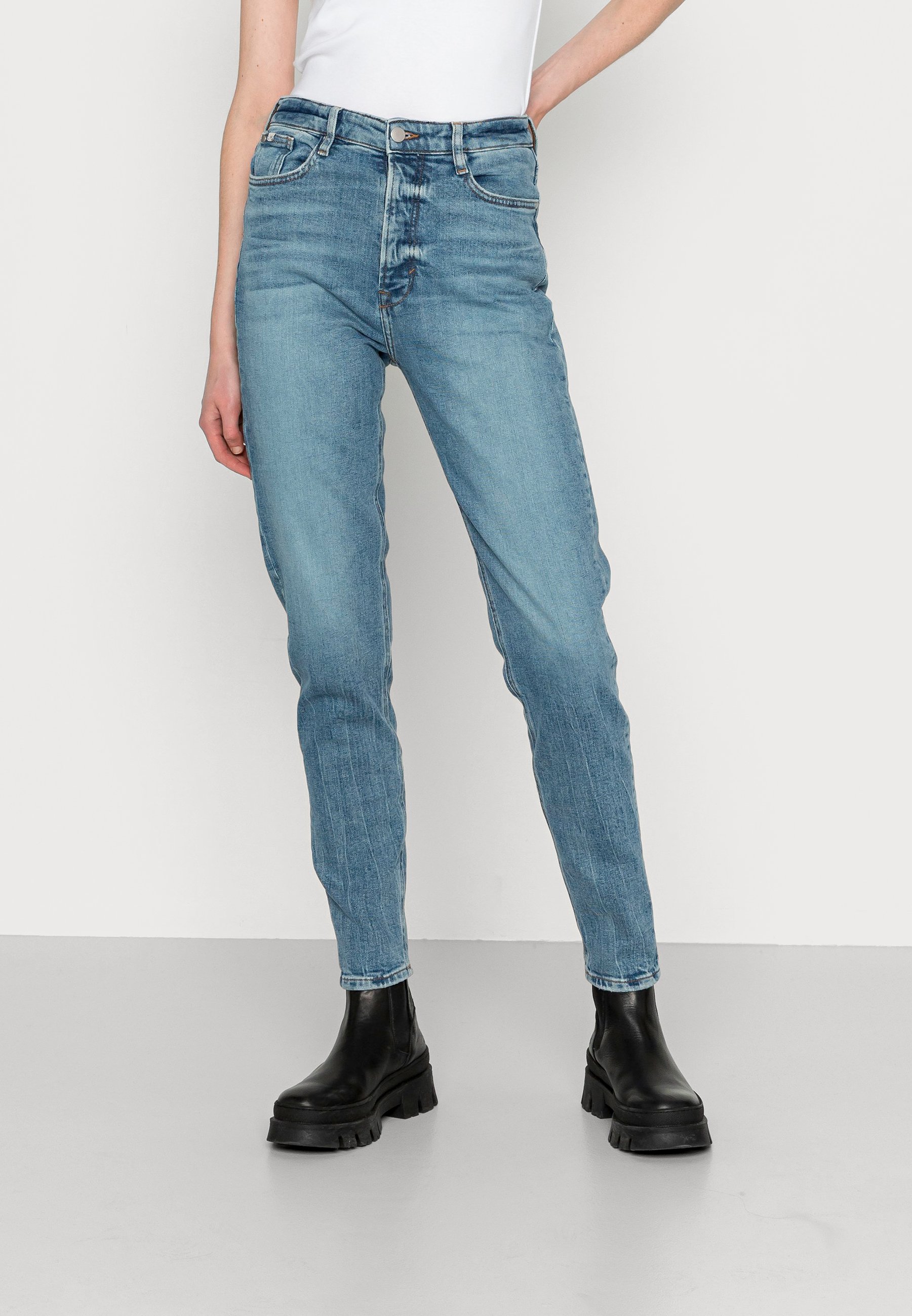 edc by Esprit Slim fit jeans - blue medium wash/blue denim - Zalando.co.uk