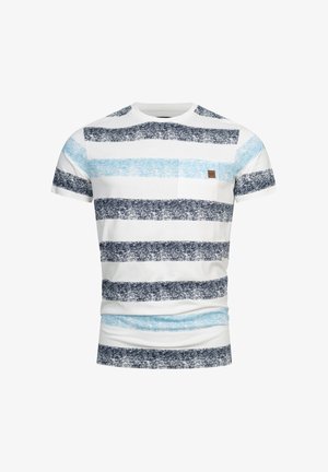 INDICODE JEANS, INTAMKA - T-shirts print - blue wave