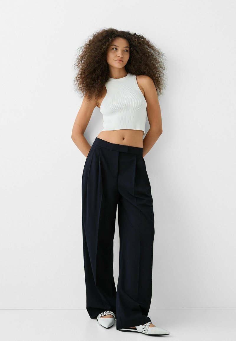 Bershka Broek koningsblauw Bershka Broek koningsblauw