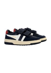 Gola BASKET STRAP - Baskets basses - navy blanc cassé rouge