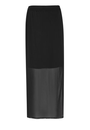 Falda larga - black