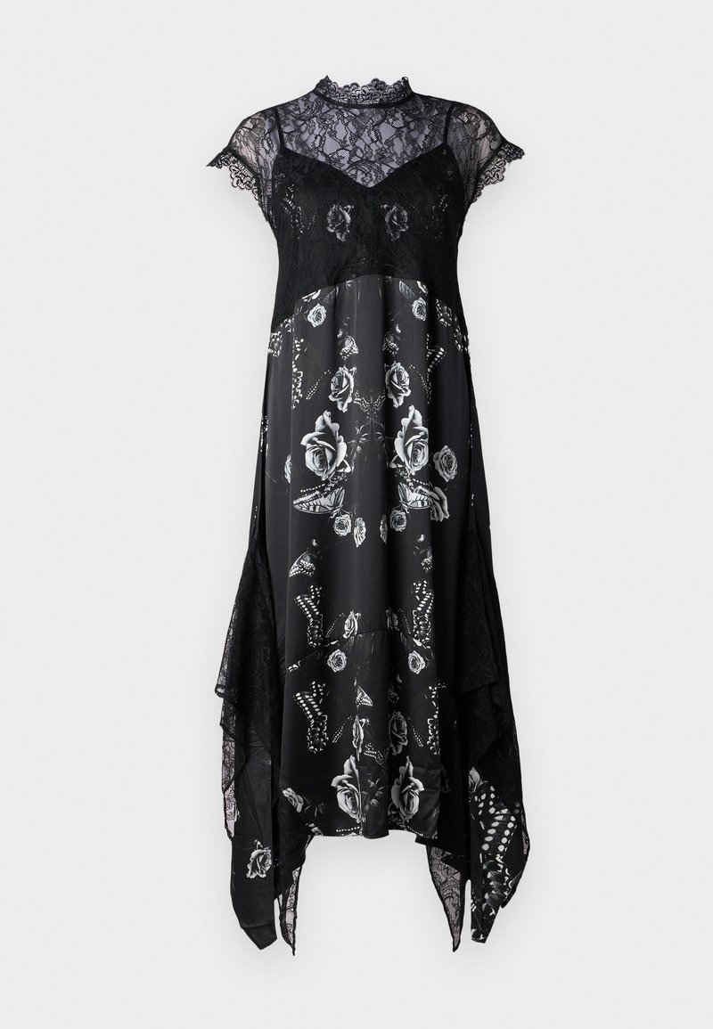 AllSaints Cocktailjurk zwart AllSaints Cocktailjurk zwart