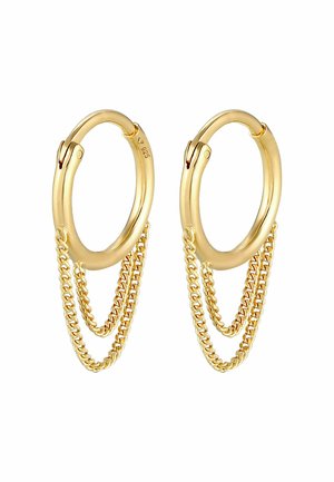 HOOPS CHAINS - Boucles d'oreilles - gold-coloured