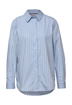 GESTREIFTE - Hemdbluse - blau