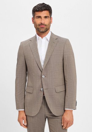 SAKKO JASPER - Halflange jas - braun