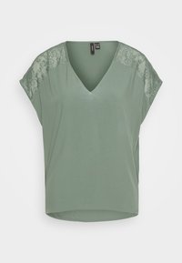 VMRUSK V NECK - Blůza - laurel wreath