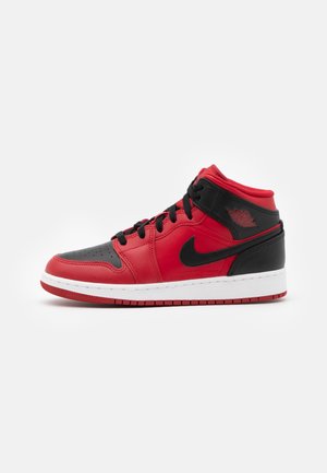 AIR 1 MID UNISEX - Scarpe da basket - gym red/black/white