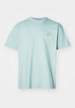 Carhartt WIP CHASE - Basic T-shirt - frosted green/gold