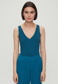 s.Oliver BLACK LABEL Top - petrol