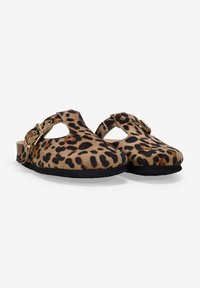 Bosanova PLANOS CON HEBILLA - Sandalias planas - leopardo