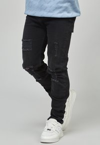 SIKSILK Vaqueros slim fit - black