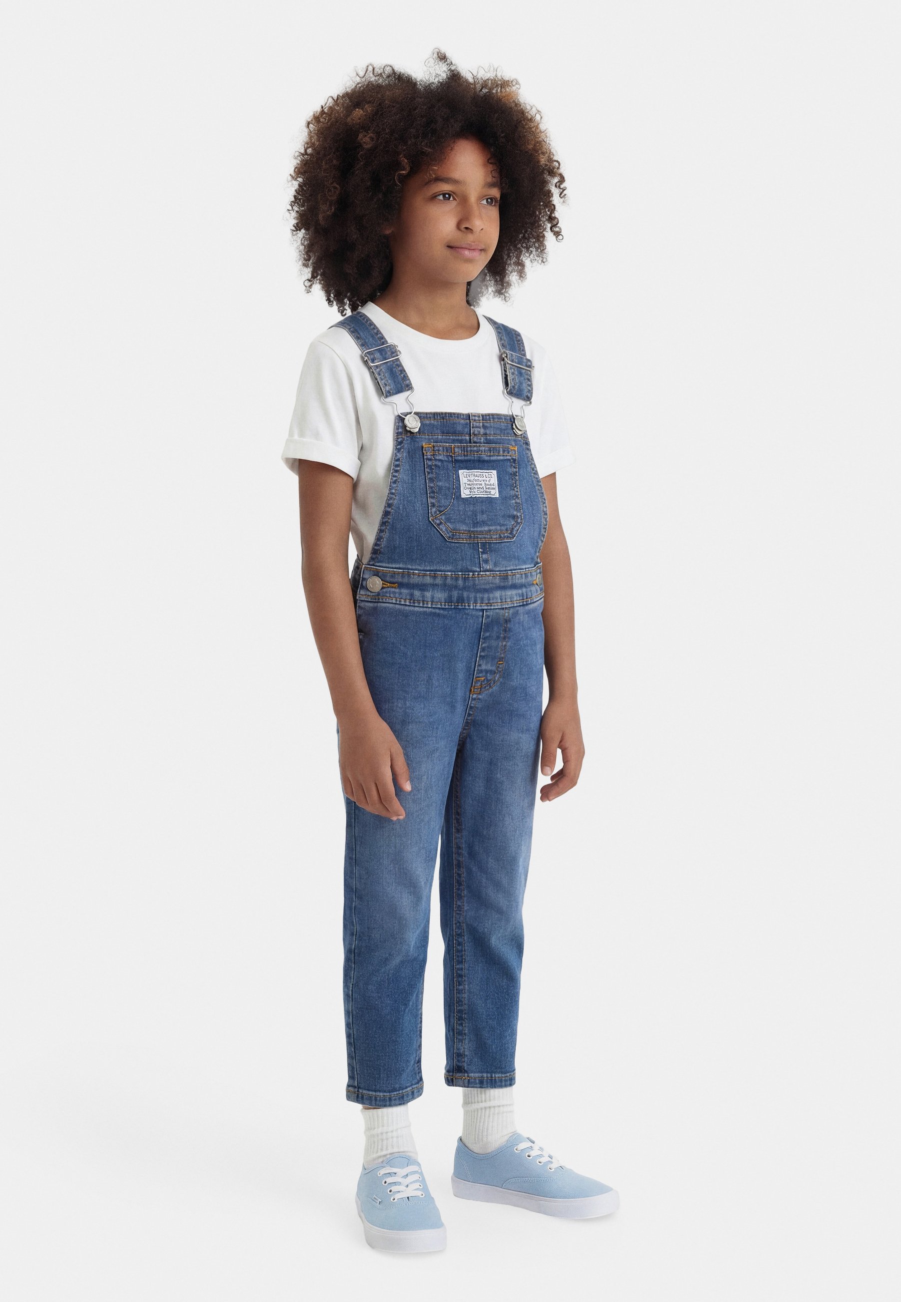 Salopette Bébé Garçon Levi's Sbss243 – Dungarees Extensible Coton Confort, Style Iconique
