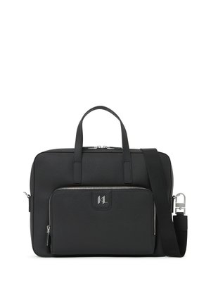 MONOGRAM BRIEFCASE - Briefcase - black