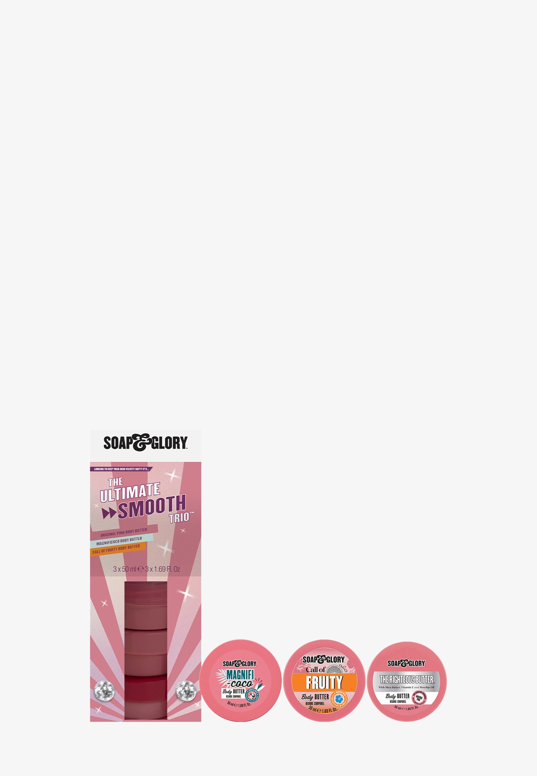 Soap Glory THE BODY BUTTER TRIO Skincare set Zalando