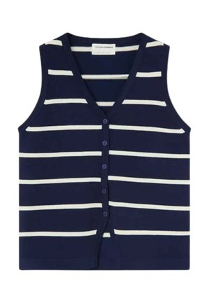 Compañía fantástica, CHALECO CON ESTAMPADO DE RAYAS - Chaleco - azul marino