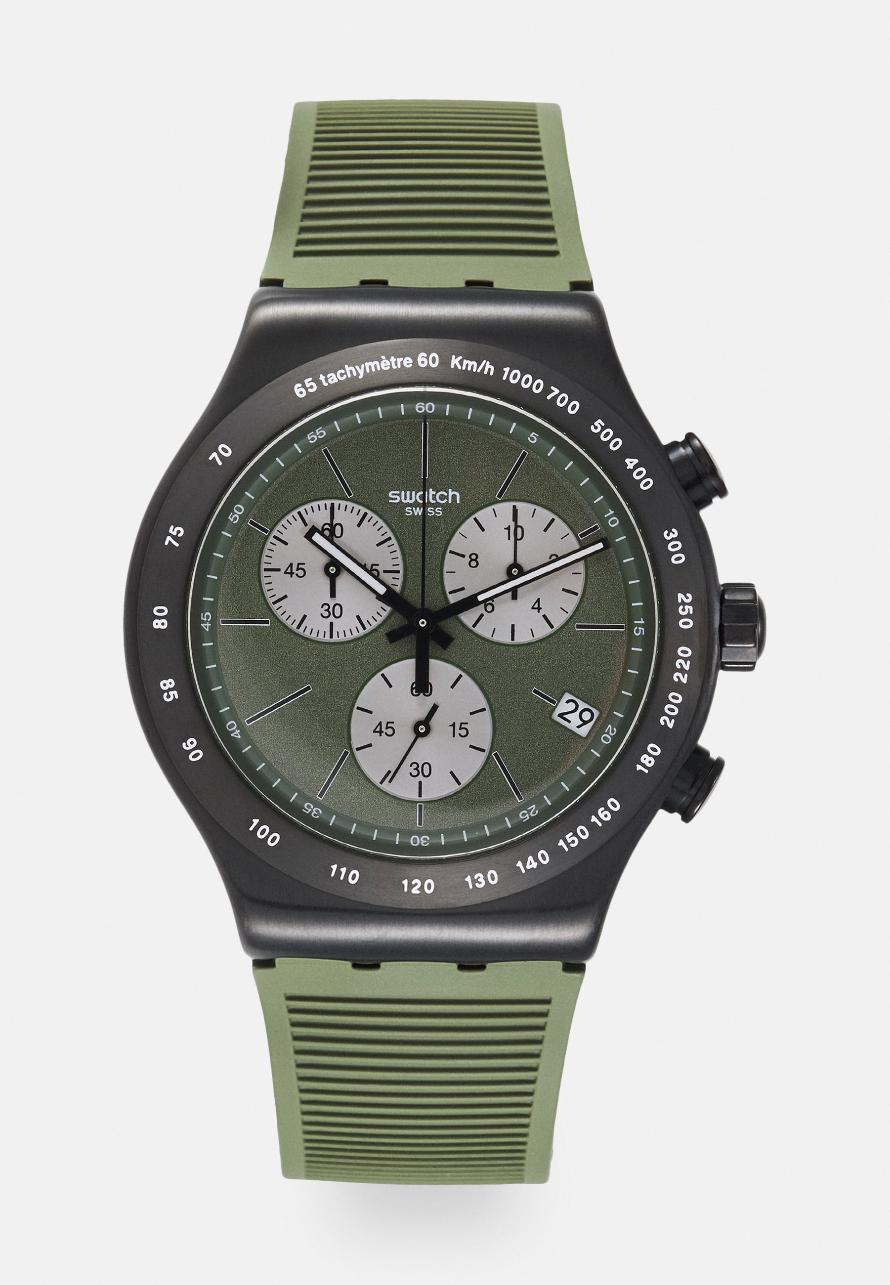 Swatch JUNGLE SNAKE - Montre - khaki/kaki - ZALANDO.FR