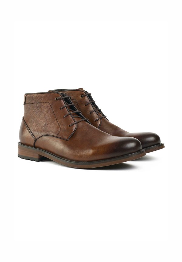 CRAFTED DRILL CHUKKA - Lace-up ankle boots - tan3