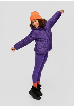 MIT REISSVERSCHLUSSTASCHEN - Veste d'hiver - lila