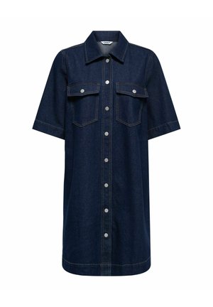 ONLBELLE NOOS - Denimkjoler - dark blue denim