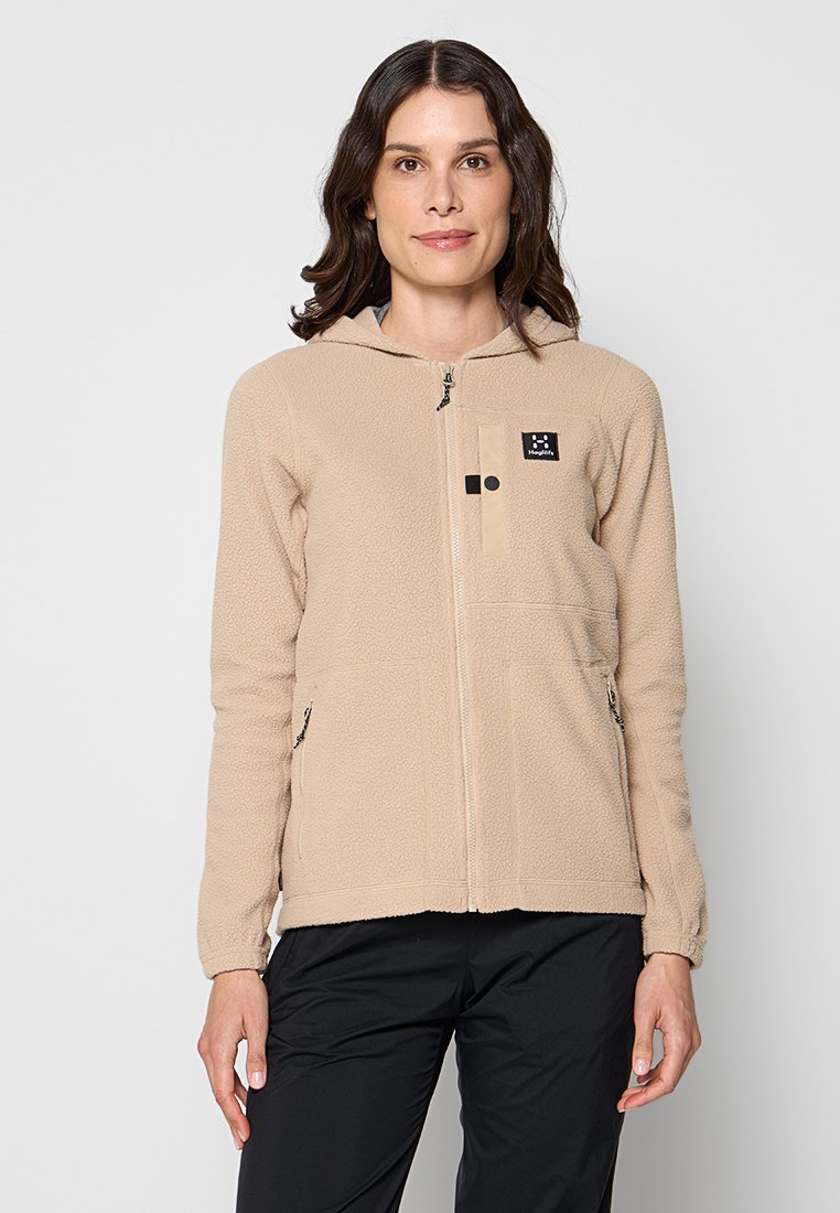 Haglöfs Fleecejas zandkleur Haglöfs Fleecejas zandkleur