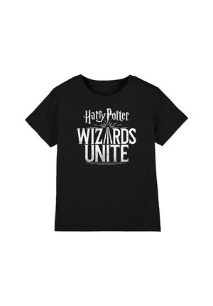 Cotton Soul, HARRY POTTER WIZARDS UNITE WIZARDS UNITE LOGO - Print T-shirt - black