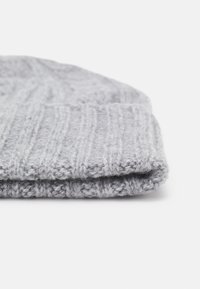 Johnstons of Elgin CABLE BEANIE - Čiapka - light grey