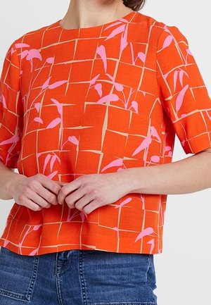 someday. Bluse - orange