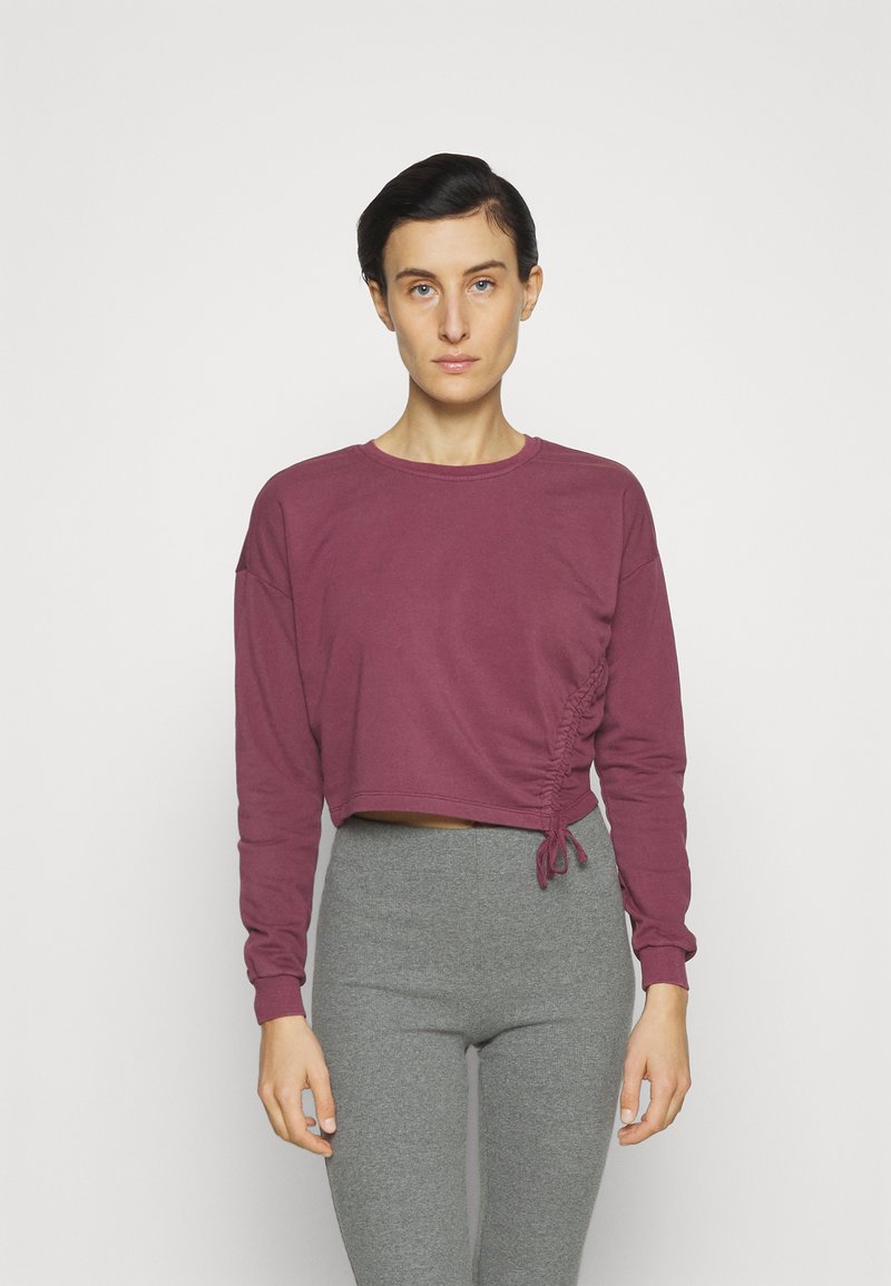 ONLY Play ONPBELL LIFE TIE - Sweatshirt - windsor wine