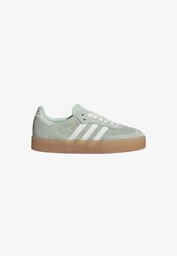 Selected, linen green off white crystal jade
