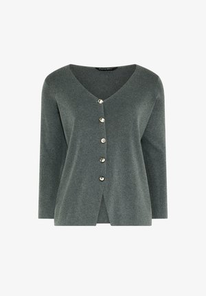 Evans, PLUS SIZE CARDIGANS - Vest - grey