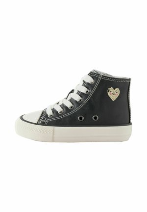 Next WIDE FIT (G) FIT - HIGH TOP . - Sneakers alte - black pu