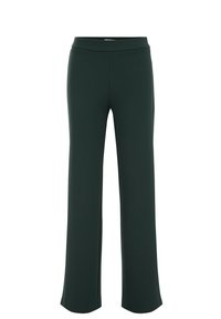 WIDE LEG - Broek - green