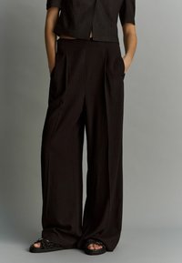 Next WIDE LEG  - Nohavice - black