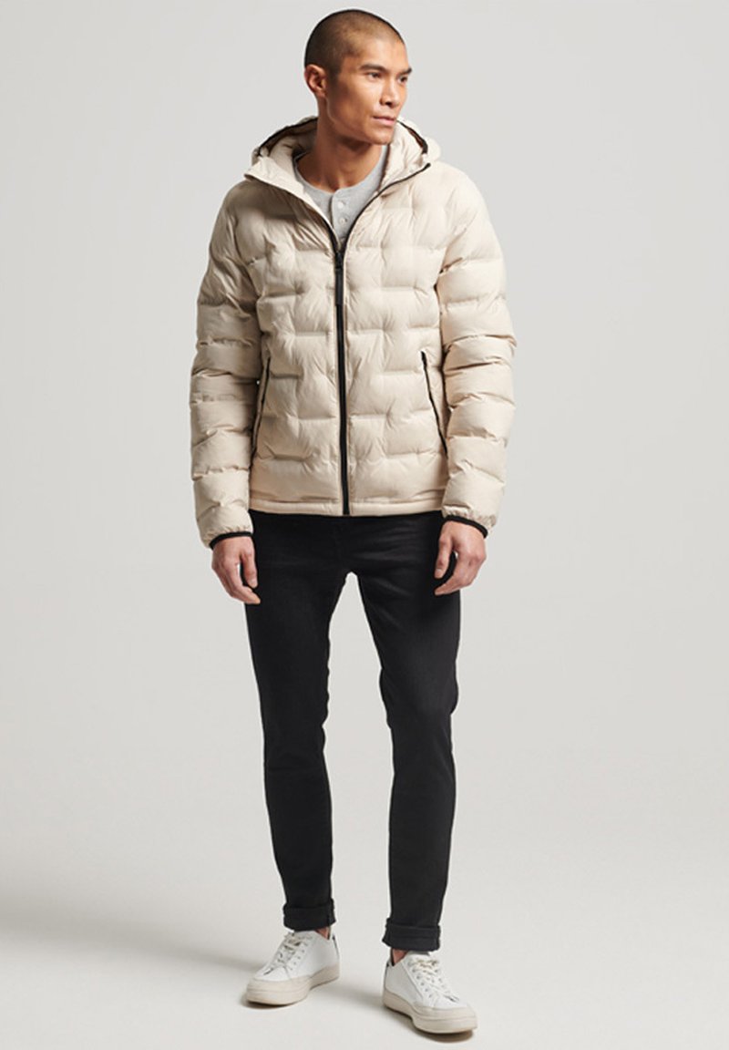 Superdry SHORT QUILTED PUFFER Kurtka zimowa Zalando.pl