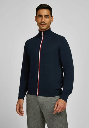 Strickjacke - blau