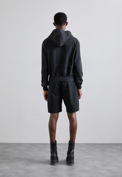 Han Kjøbenhavn FADED LOGO OVERSIZED HOODIE - Hoodie - black