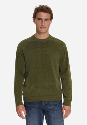 NO EXCESS, CHENILLE JUMPER - Trui - moss