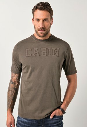 Camiseta estampada - mocha