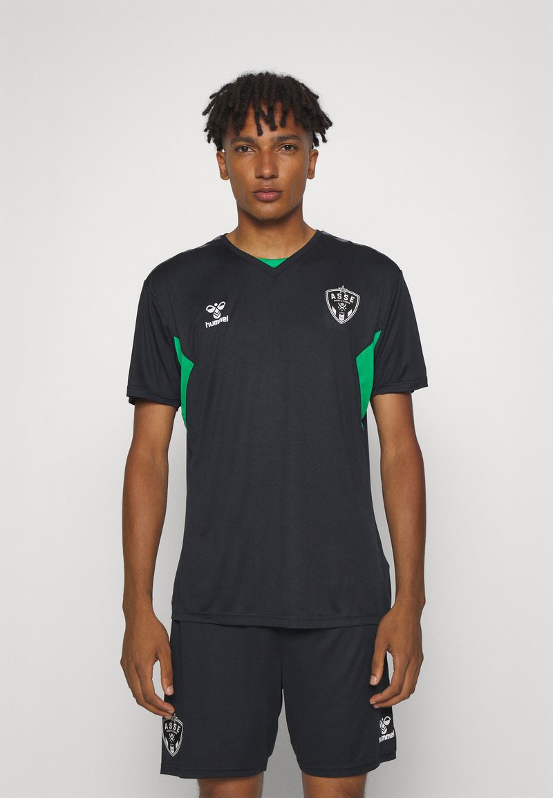 Hummel AS SAINTETIENNE Article de supporter black/noir ZALANDO.CH