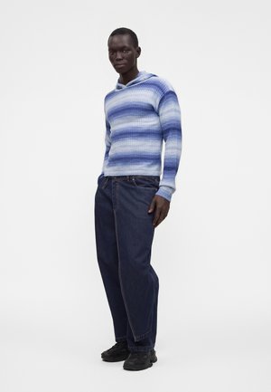 Henrik Vibskov, FADED POND UNISEX - Φούτερ με κουκούλα - blue