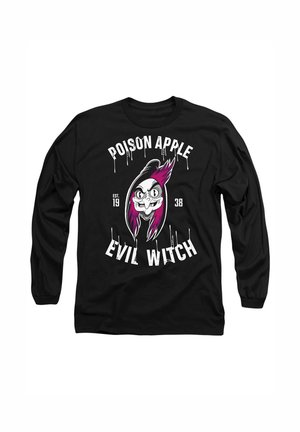 SNOW WHITE POISON APPLE EVIL WITCH - Long sleeved top - black