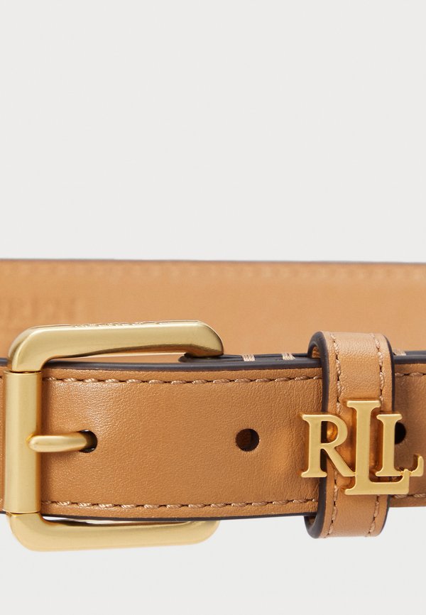 LOGO KEEPER LEATHER SKINNY BELT - Belt - buff2