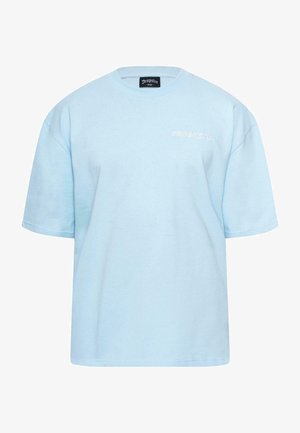 Dropsize, CRIME - Trükipildiga T-särk - baby blue
