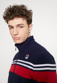 Fila BRUNO - Chaqueta de entrenamiento - navy/red
