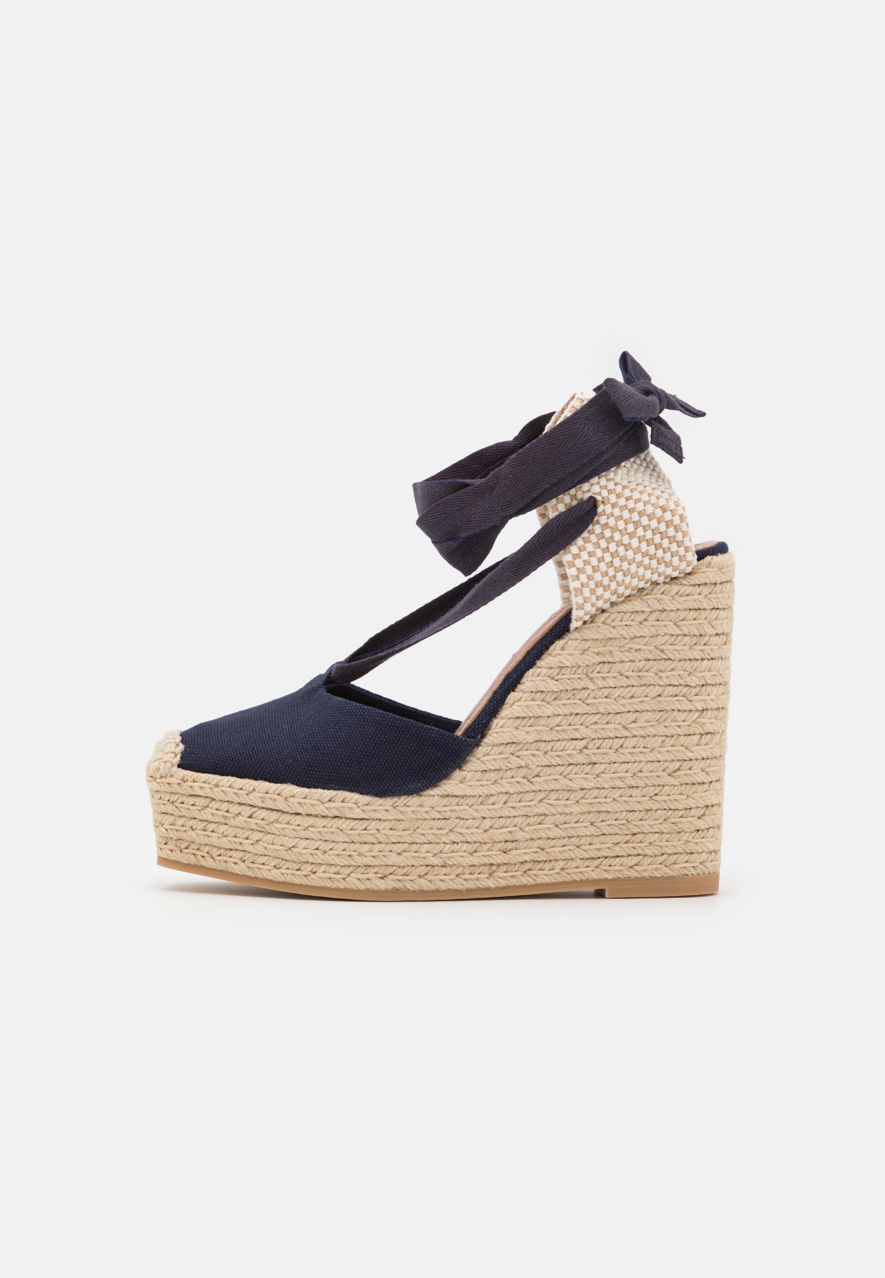 Polo Ralph Lauren Sandalias con plataforma - navy/azul marino - Zalando.es