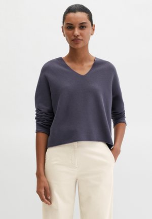 SEAMLESS-PULLOVER LOOSE - Trui - stormy sky